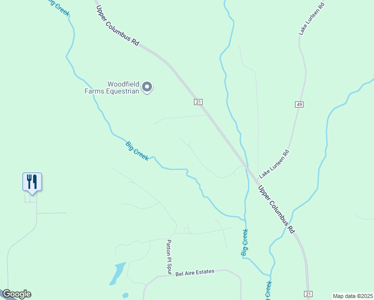 map of restaurants, bars, coffee shops, grocery stores, and more near in Coker