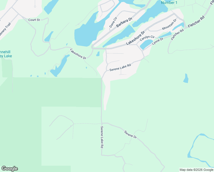 map of restaurants, bars, coffee shops, grocery stores, and more near 8310 Serene Lake Road in McCalla