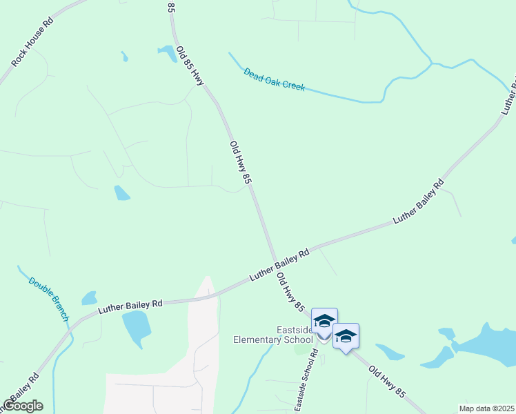 map of restaurants, bars, coffee shops, grocery stores, and more near Old 85 Highway in Senoia