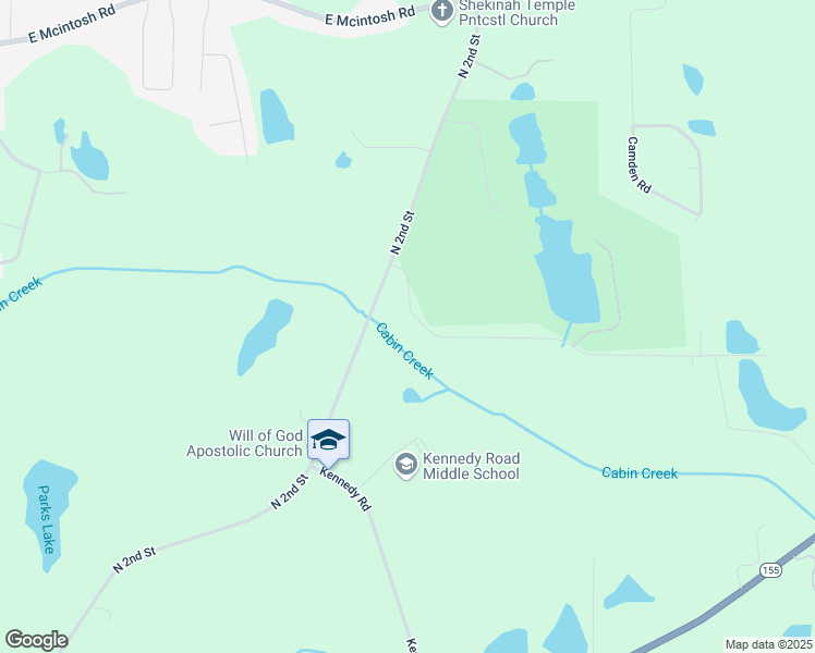 map of restaurants, bars, coffee shops, grocery stores, and more near 1506 Cabin Creek Trail in Griffin