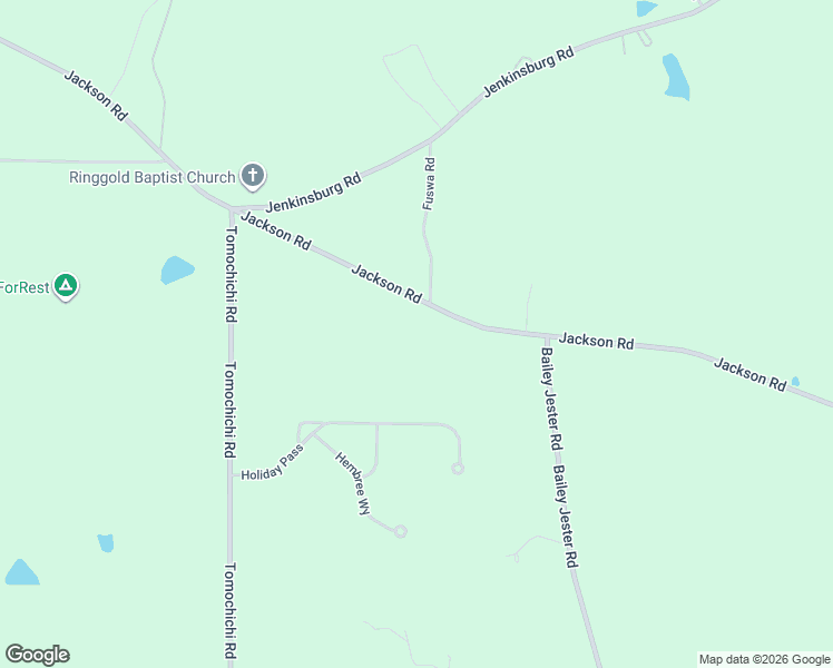 map of restaurants, bars, coffee shops, grocery stores, and more near 5247 Jackson Road in Griffin
