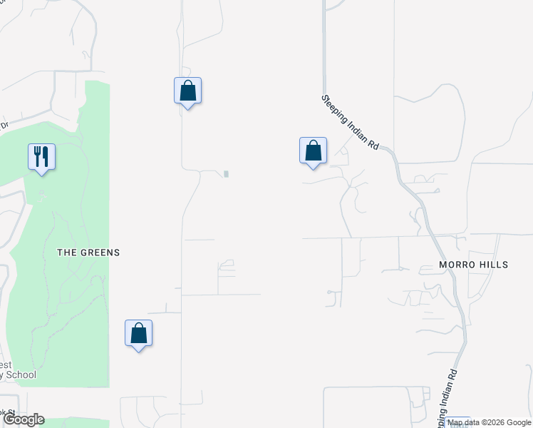 map of restaurants, bars, coffee shops, grocery stores, and more near 5952 Las Tunas Drive in Oceanside