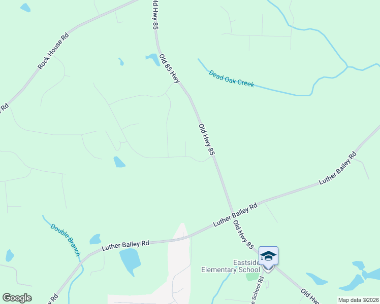 map of restaurants, bars, coffee shops, grocery stores, and more near Old Highway 85 in Senoia