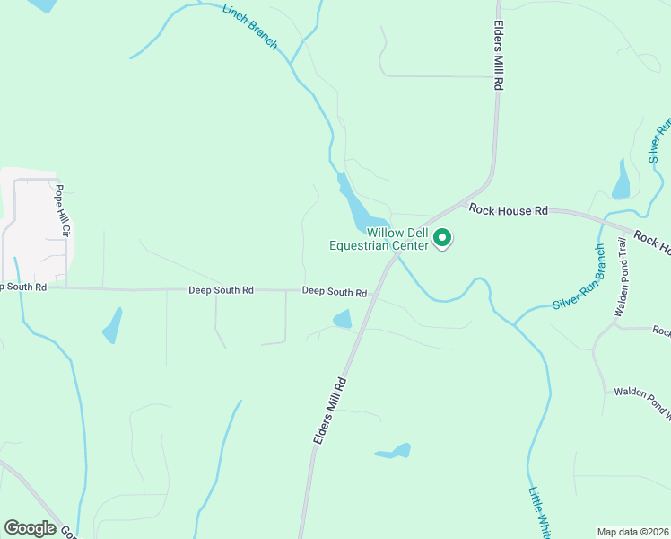 map of restaurants, bars, coffee shops, grocery stores, and more near 402-440 Deep South Road in Senoia
