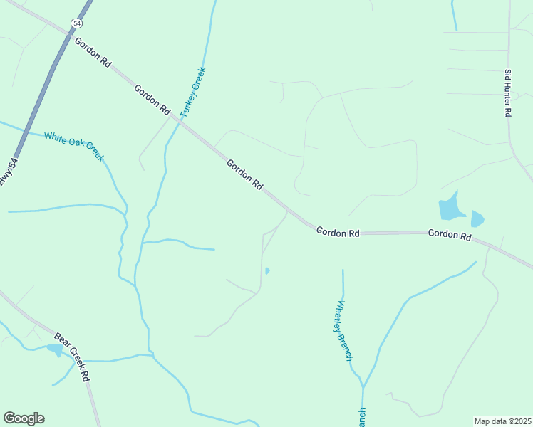 map of restaurants, bars, coffee shops, grocery stores, and more near 3383 Gordon Road in Senoia