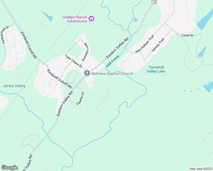 map of restaurants, bars, coffee shops, grocery stores, and more near 8212 Russell Drive in McCalla
