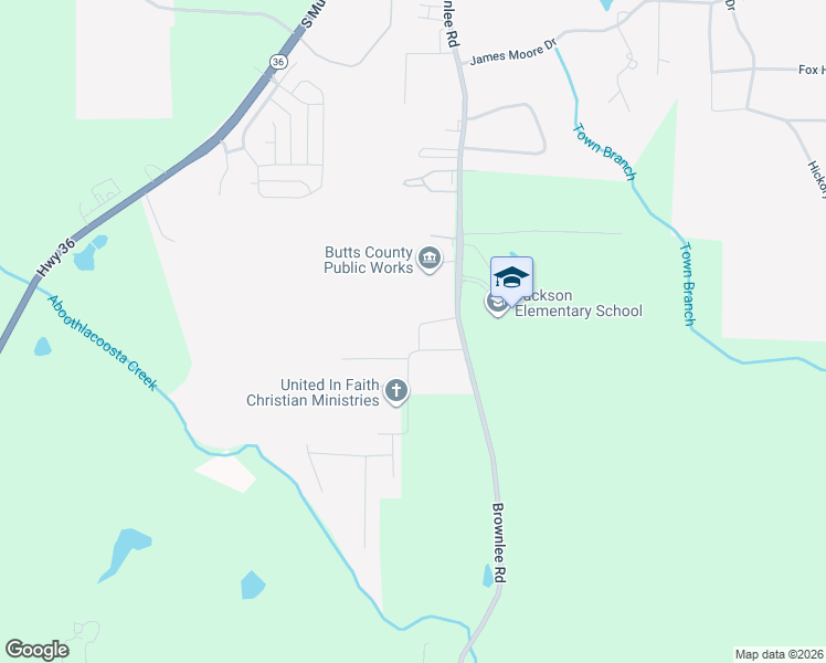 map of restaurants, bars, coffee shops, grocery stores, and more near 198 Blake Avenue in Jackson