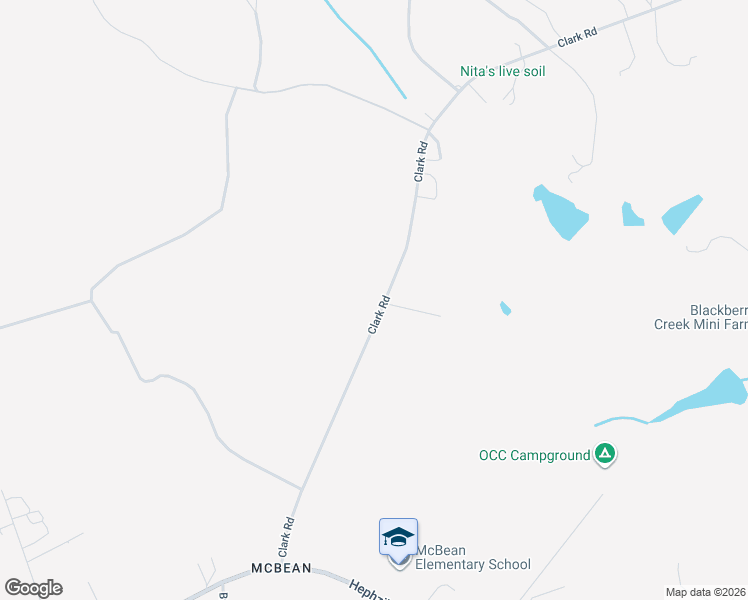 map of restaurants, bars, coffee shops, grocery stores, and more near 1501 Clark Road in Augusta