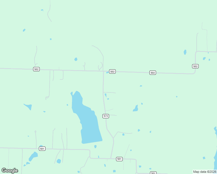 map of restaurants, bars, coffee shops, grocery stores, and more near 7466 County Road 573 in Blue Ridge