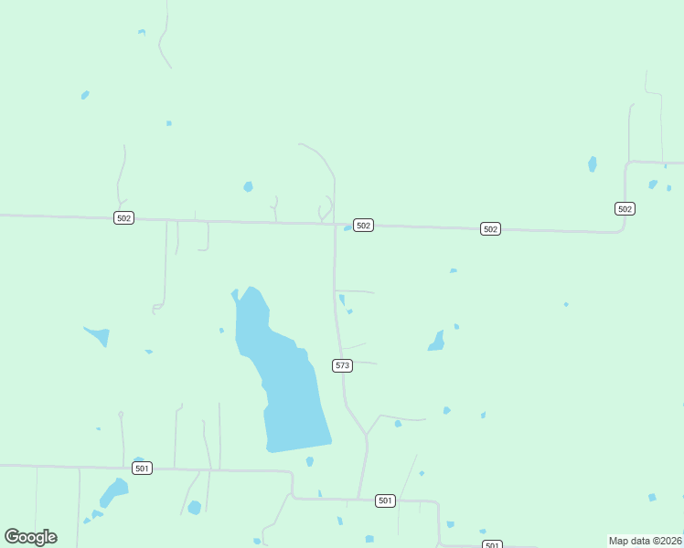 map of restaurants, bars, coffee shops, grocery stores, and more near 7466 County Road 573 in Blue Ridge