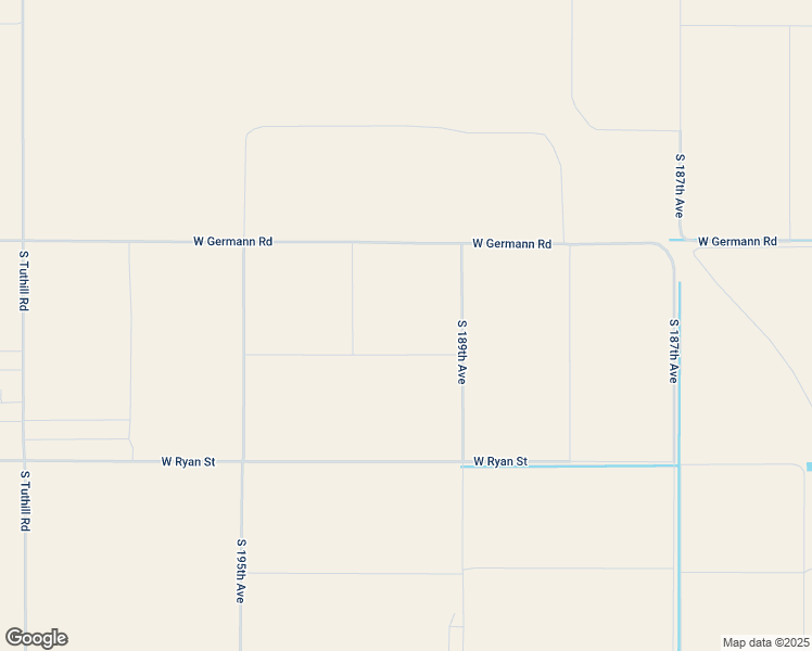 map of restaurants, bars, coffee shops, grocery stores, and more near 19101 West Germann Road in Buckeye