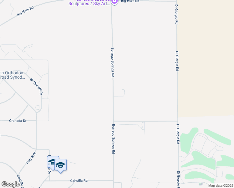 map of restaurants, bars, coffee shops, grocery stores, and more near 2021 Borrego Springs Road in Borrego Springs