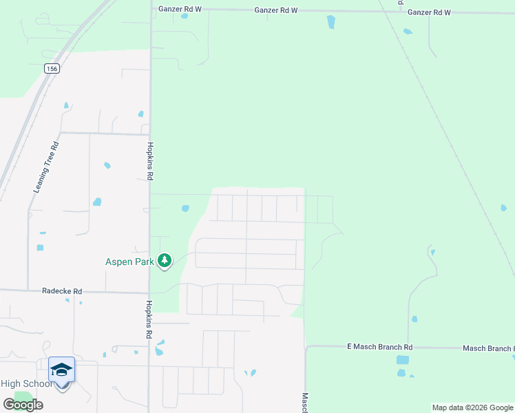 map of restaurants, bars, coffee shops, grocery stores, and more near 5201 Crystal Lake Avenue in Krum