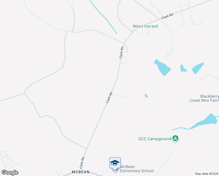 map of restaurants, bars, coffee shops, grocery stores, and more near 1501 Clark Road in Augusta