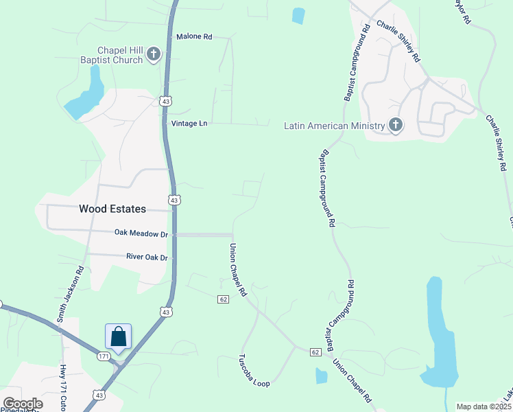 map of restaurants, bars, coffee shops, grocery stores, and more near 7619 Northcreek Boulevard in Northport