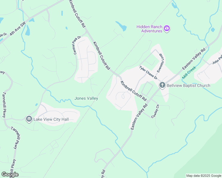 map of restaurants, bars, coffee shops, grocery stores, and more near 12922 Woodland Park Circle in McCalla