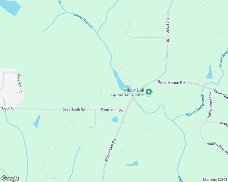 map of restaurants, bars, coffee shops, grocery stores, and more near 496 Deep South Road in Senoia