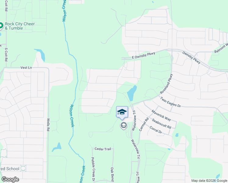 map of restaurants, bars, coffee shops, grocery stores, and more near 2316 Sorrelwood Court in McKinney