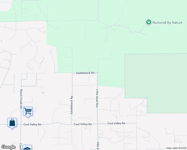 map of restaurants, bars, coffee shops, grocery stores, and more near 31141 Saddleback Road in Valley Center