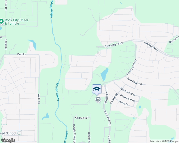 map of restaurants, bars, coffee shops, grocery stores, and more near 2316 Sorrelwood Court in McKinney