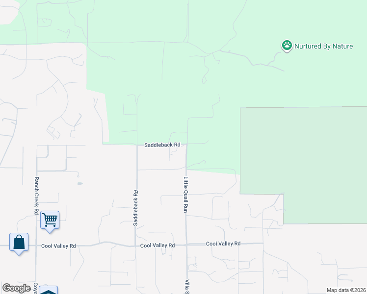 map of restaurants, bars, coffee shops, grocery stores, and more near 31141 Saddleback Road in Valley Center