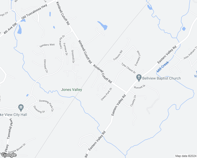 map of restaurants, bars, coffee shops, grocery stores, and more near 12945 Woodland Park Circle in McCalla