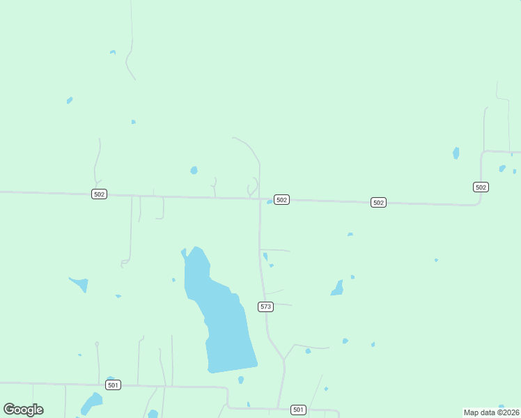 map of restaurants, bars, coffee shops, grocery stores, and more near 7570 County Road 573 in Blue Ridge