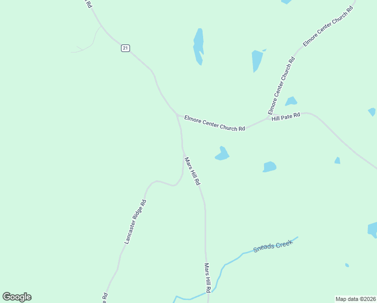 map of restaurants, bars, coffee shops, grocery stores, and more near Mars Hill Road in Gordo
