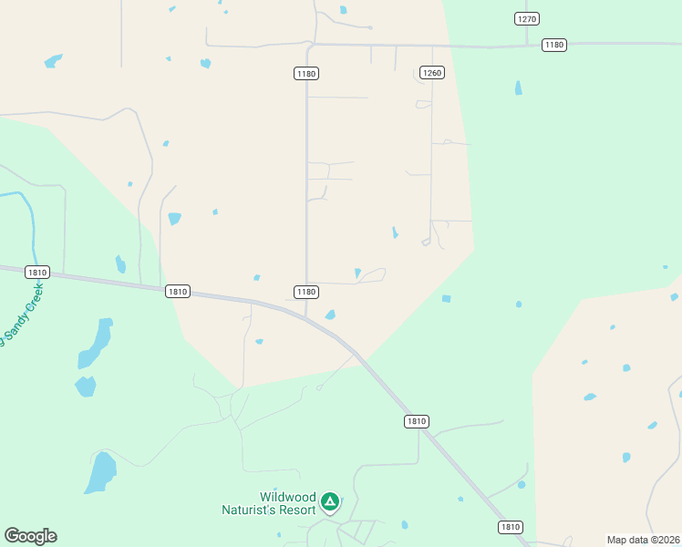 map of restaurants, bars, coffee shops, grocery stores, and more near 1495 County Road 1180 in Decatur