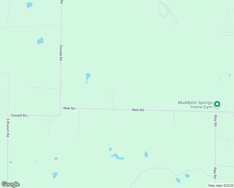 map of restaurants, bars, coffee shops, grocery stores, and more near 11918 Riek Road in Krum