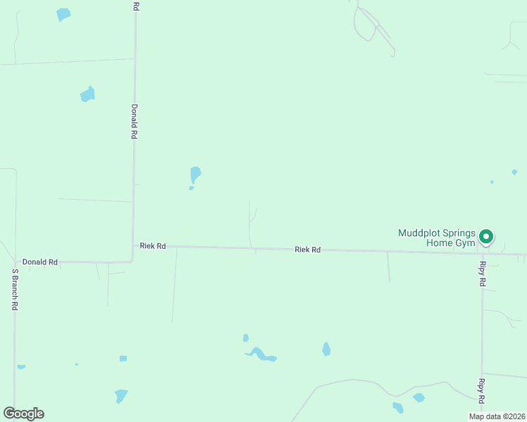 map of restaurants, bars, coffee shops, grocery stores, and more near 11918 Riek Road in Krum