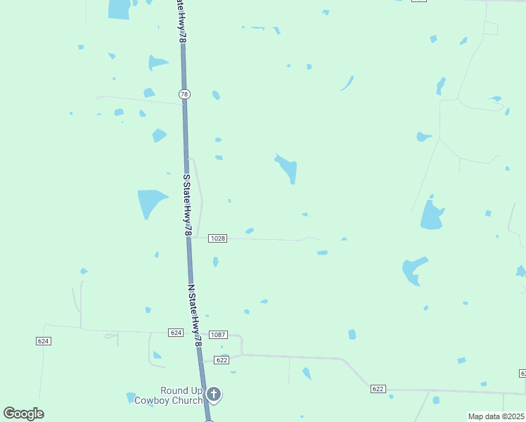 map of restaurants, bars, coffee shops, grocery stores, and more near 12099 County Road 1028 in Blue Ridge