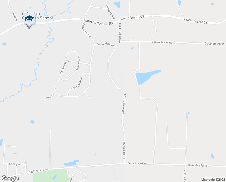 map of restaurants, bars, coffee shops, grocery stores, and more near 361 Whippoorwill Road in Magnolia