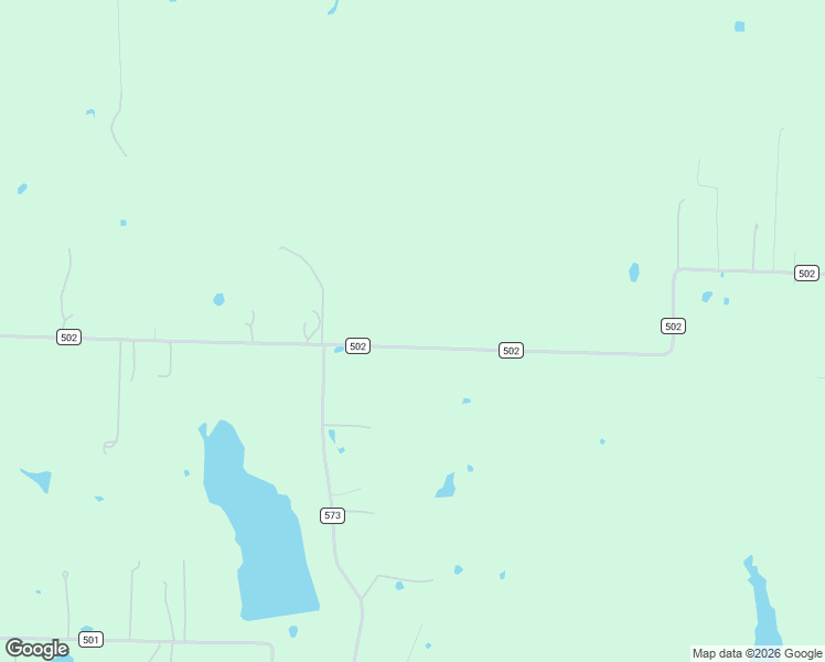 map of restaurants, bars, coffee shops, grocery stores, and more near 8701 County Road 502 in Blue Ridge