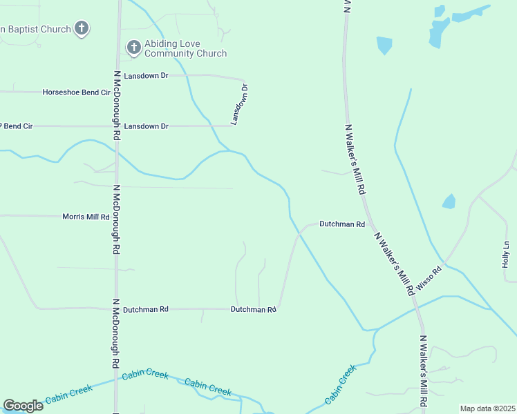 map of restaurants, bars, coffee shops, grocery stores, and more near 130 Orchard Drive in Griffin