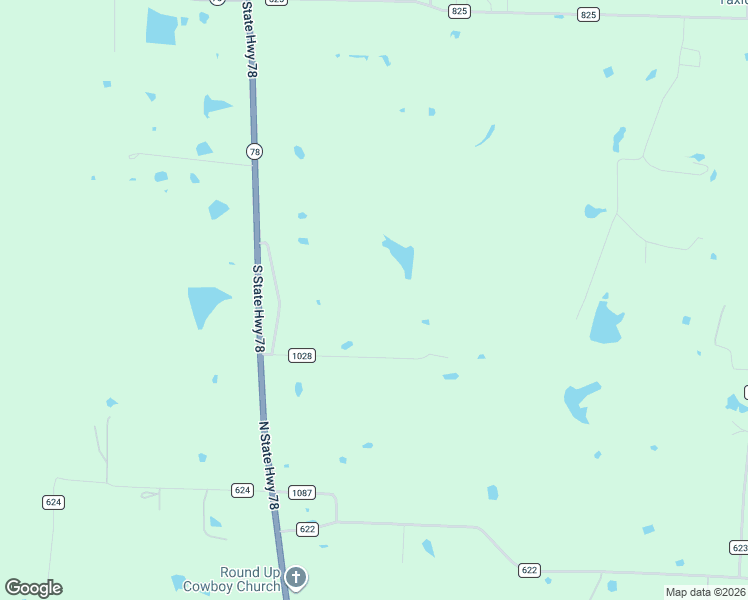 map of restaurants, bars, coffee shops, grocery stores, and more near 12099 County Road 1028 in Blue Ridge