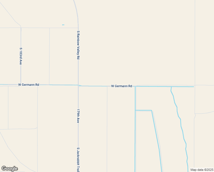 map of restaurants, bars, coffee shops, grocery stores, and more near West Germann Road in Buckeye