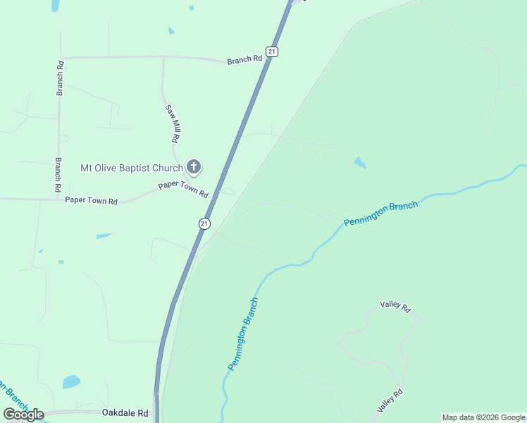 map of restaurants, bars, coffee shops, grocery stores, and more near 244 Crystal Lane in Talladega