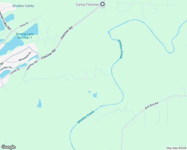 map of restaurants, bars, coffee shops, grocery stores, and more near 5896 Fletcher Road in McCalla