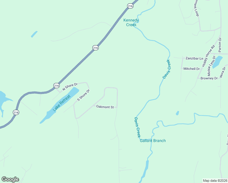 map of restaurants, bars, coffee shops, grocery stores, and more near 12935 Mountain View Lane in Vance