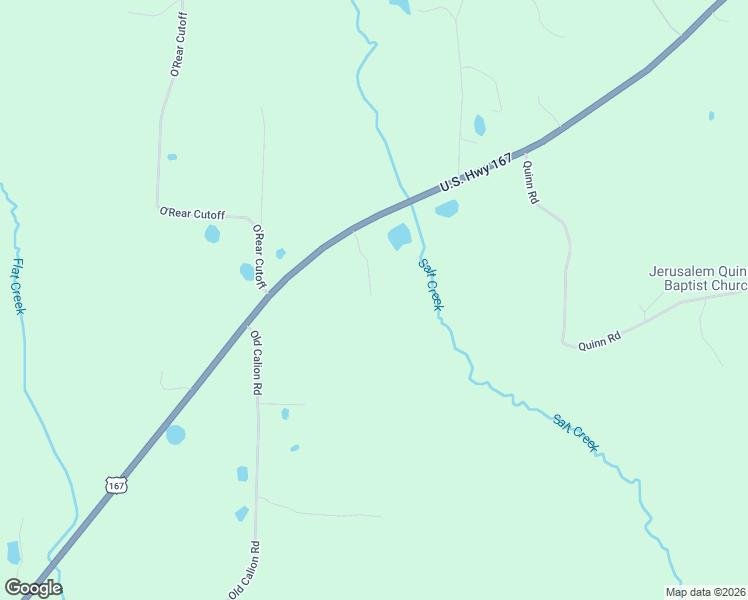 map of restaurants, bars, coffee shops, grocery stores, and more near 5071 Calion Highway in El Dorado