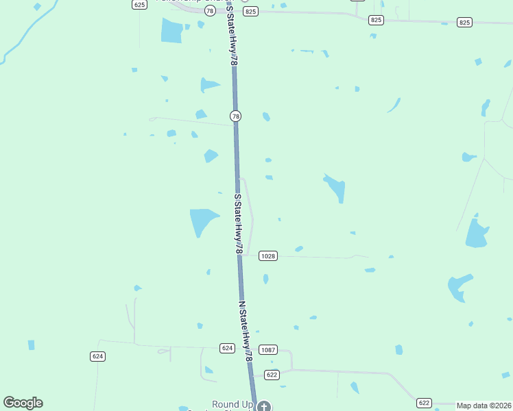 map of restaurants, bars, coffee shops, grocery stores, and more near 8048 County Road 1061 in Blue Ridge