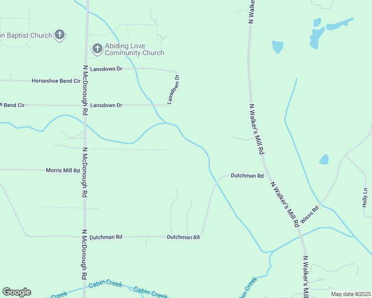 map of restaurants, bars, coffee shops, grocery stores, and more near 130 Orchard Drive in Griffin