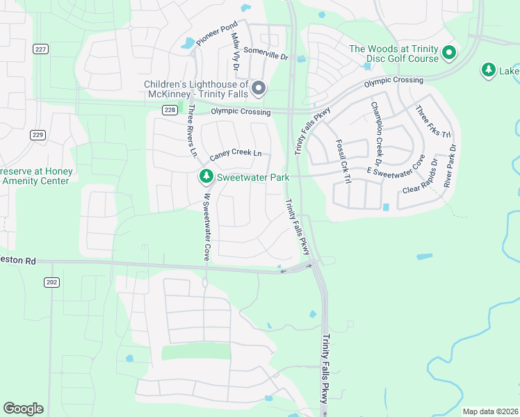 map of restaurants, bars, coffee shops, grocery stores, and more near 7501 Sabine Drive in McKinney