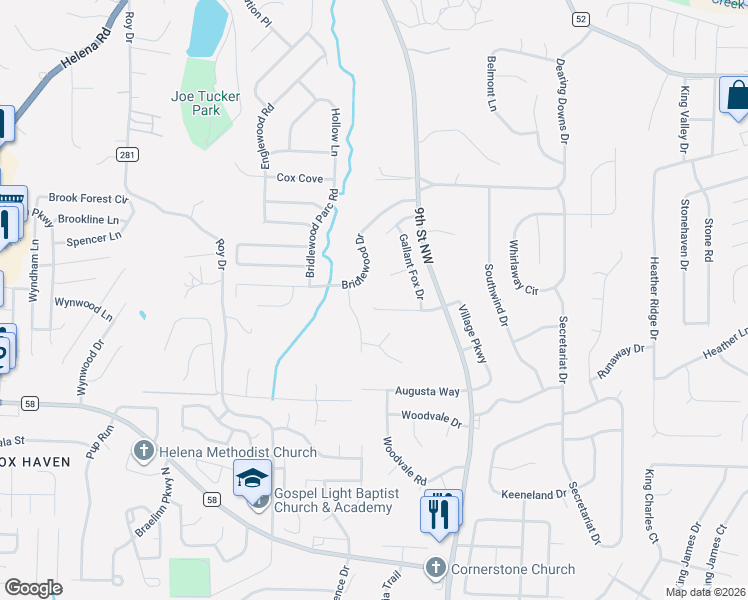 map of restaurants, bars, coffee shops, grocery stores, and more near 1990 Riva Ridge Road in Helena