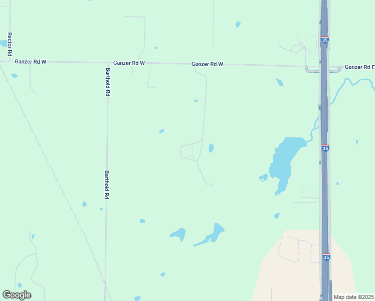 map of restaurants, bars, coffee shops, grocery stores, and more near 2946 Ganzer Road West in Denton