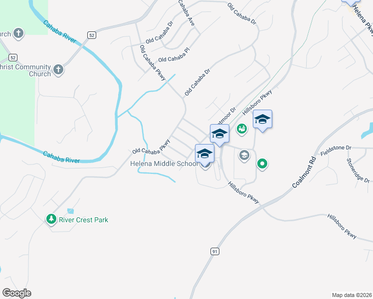 map of restaurants, bars, coffee shops, grocery stores, and more near 2528 Stonecreek Trail in Helena