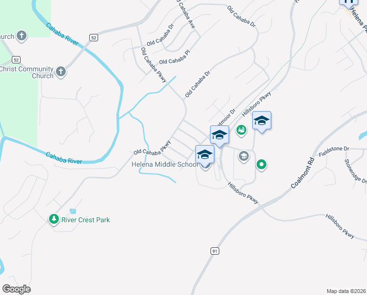 map of restaurants, bars, coffee shops, grocery stores, and more near 2528 Stonecreek Trail in Helena