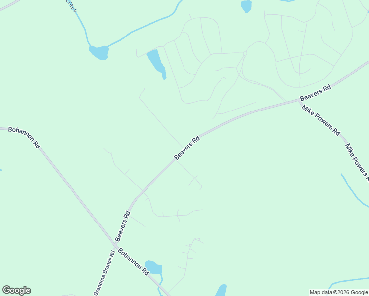 map of restaurants, bars, coffee shops, grocery stores, and more near 323 Beavers Road in Grantville