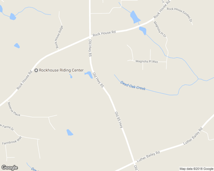 map of restaurants, bars, coffee shops, grocery stores, and more near 85 Old 85 Highway in Senoia